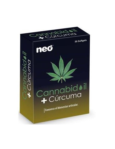 CANNABIDOIL CURCUMA 30perlas NEO