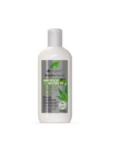 ACONDICIONADOR RESCATE ANTICAIDA cañamo 265ml DR. ORGANIC