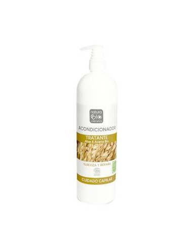 ACONDICIONADOR TRATANTE aloe-avena 740ml. NATURABIO COSMETICS