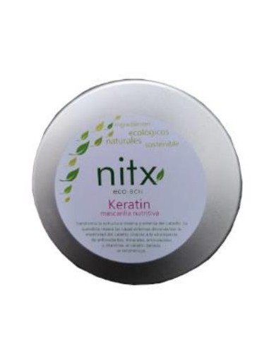 KERATIN mascarilla capilar nutritiva 100ml. NITX