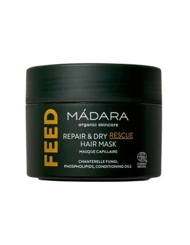 FEED mascarilla cabello seco 180ml. MADARA