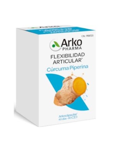 CURCUMA 80arkocapsulas. BIO ARKOPHARMA