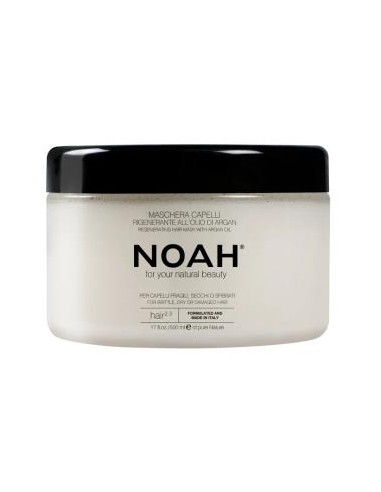 MASCARILLA CAPILAR REGENERADORA con argan 500ml. NOAH