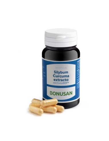 SILYBUM-CURCUMA extracto 60vcap. BONUSAN