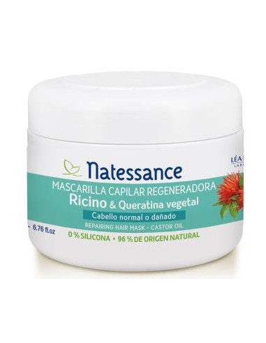 MASCARILLA RICINO regeneradora 150ml NATESSANCE