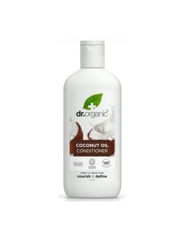 ACONDICIONADOR aceite coco organico 265ml. DR. ORGANIC