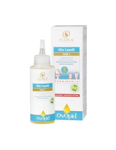 OVOPID aceite capilar anti piojos fase 1 100ml FLORA