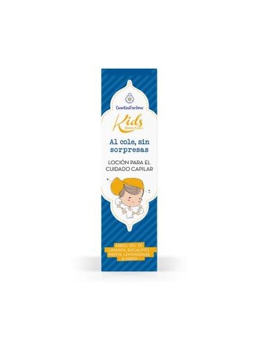 LOCION CUIDADO CAPILAR infantil antipiojos 60ml. ESENTIAL AROMS