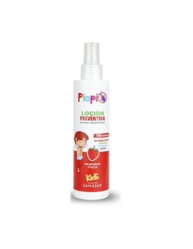 LOCION PIOPIO desenr. prevent piojos fresa 200ml. SANASUR