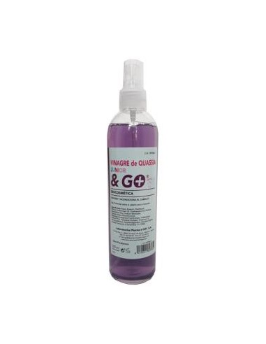 VINAGRE DE QUASSIA repelente de piojos 300ml. PHARMA & GO