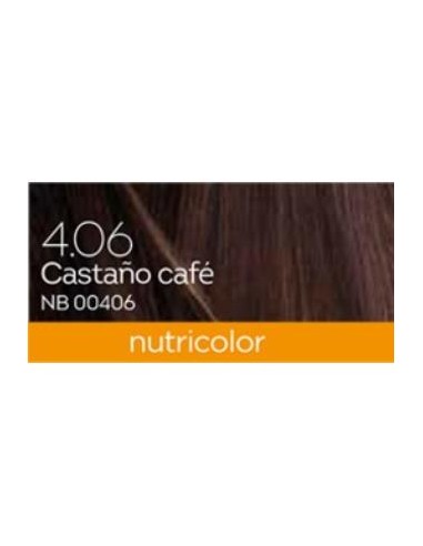 TINTE coffe brown dye 140ml. castaño cafe ·4.06 BIOKAP