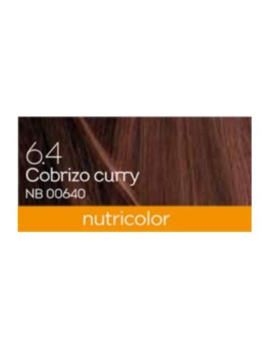 TINTE copper curry dye 140ml. cobrizo curry ·6.40 BIOKAP