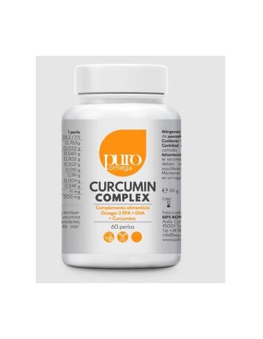 PURO OMEGA CURCUMIN COMPLEX 60perlas