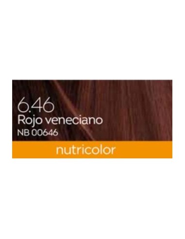 TINTE venetian red dye 140ml. rojo veneciano ·6.46 BIOKAP