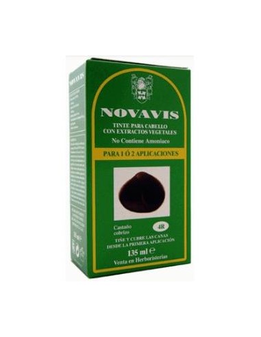 TINTE NOVAVIS 4R CASTAÑO COBRIZO 135ml.