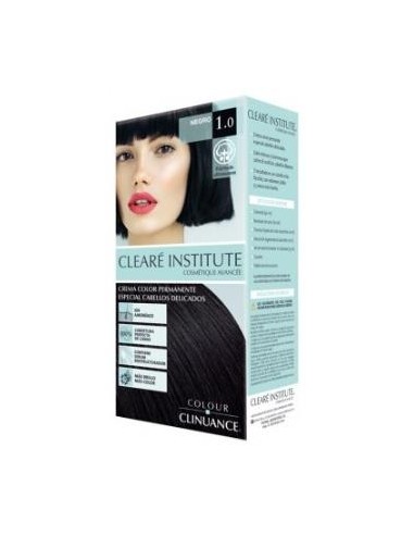 COLOUR CLINUANCE 1.0 negro cabellos delicados CLEARE INSTITUTE