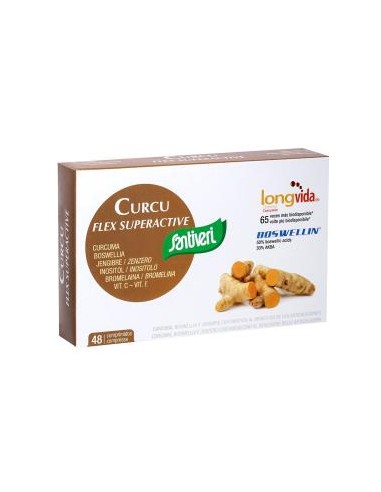 CURCU FLEX SUPERACTIVE 48comp. SANTIVERI