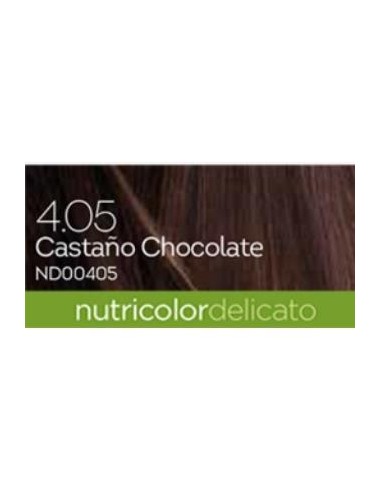 TINTE castaño chocolate 140ml. 4.05 DELICATO BIOKAP