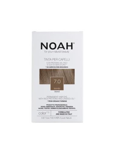 TINTE CAPILAR RUBIO 7.0 140ml. NOAH