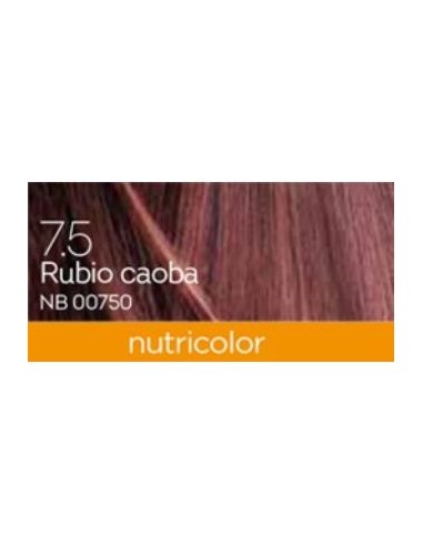 TINTE mahogany blond dye 1404ml. rubio caoba ·7.5 BIOKAP