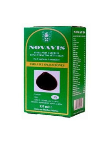 TINTE NOVAVIS 5N CASTAÑO CLARO 135ml.