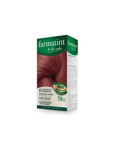 FARMATINT GEL 7M rubio caoba 135ml.