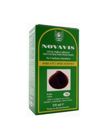 TINTE NOVAVIS 7M RUBIO CAOBA 135ml.