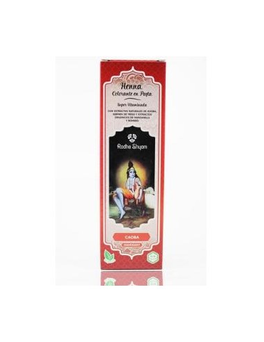 HENNA PASTA CAOBA 200gr. RADHE SHYAM