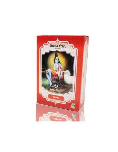 HENNA POLVO CAOBA 100gr. RADHE SHYAM