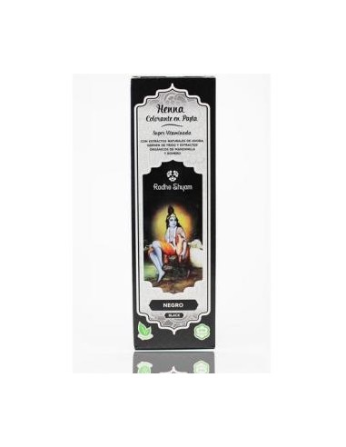 HENNA PASTA NEGRO 200gr. RADHE SHYAM