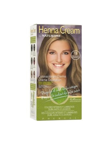 NATURTINT HENNA CREAM 7.0 rubio avellana