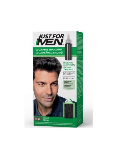 JUST FOR MEN 5 MINUT negro H55