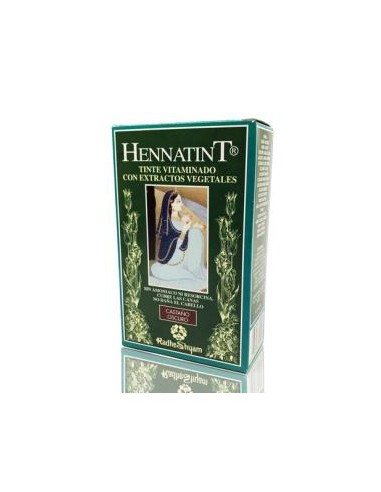 HENNATINT CASTAÑO OSCURO 60ml. RADHE SHYAM