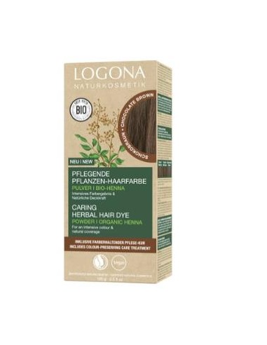 COLORANTE VEGETAL marron chocolate 091 100gr. LOGONA