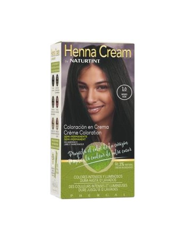 NATURTINT HENNA CREAM 1.0 negro