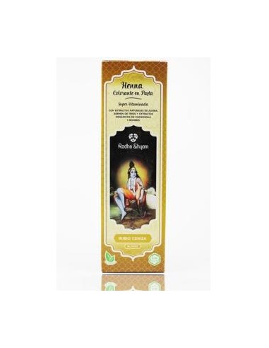 HENNA PASTA RUBIO CENIZA 200gr. RADHE SHYAM