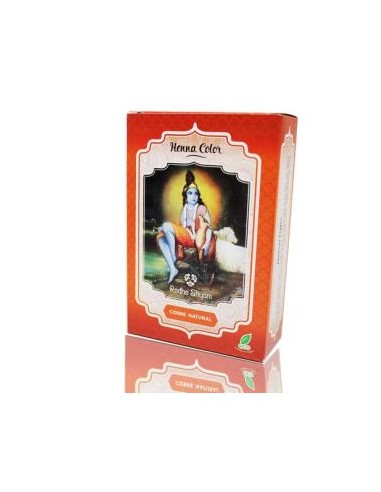 HENNA POLVO COBRE NATURAL 100gr RADHE SHYAM