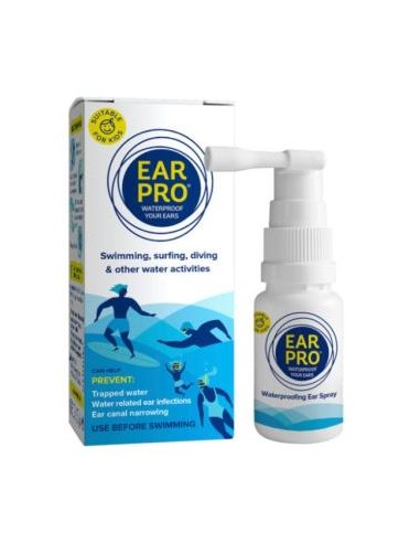 EARPRO oidos resistentes al agua spray 20ml.