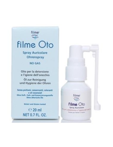 FILME OTO auricular detersion del oido spray 20ml. HULKA