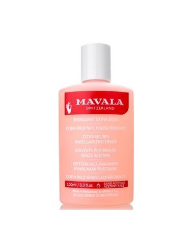 MAVALA QUITAESMALTE ROSA sin acetona 100ml.