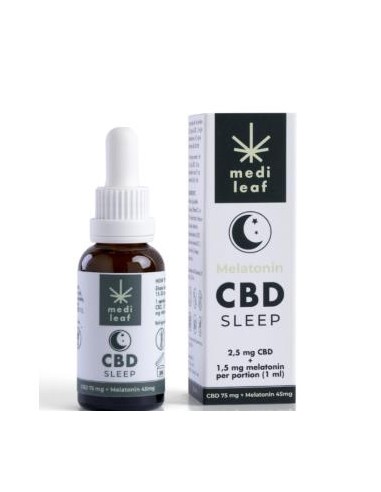 MEDILEAF CBD SLEEP con melatonina 30ml