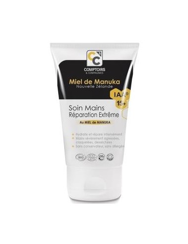 CREMA REPARADORA MANOS MIEL MANUKA IAA15+ 50ml. COMPTOIRS & COMPAGNIES