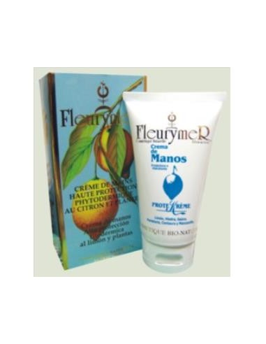 CREMA DE MANOS limon y plantas 80ml. FLEURYMER