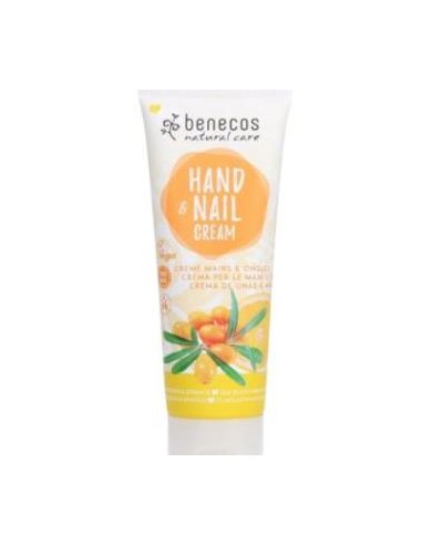 CREMA DE MANOS espino amarillo y naranja 75+25ml. BENECOS