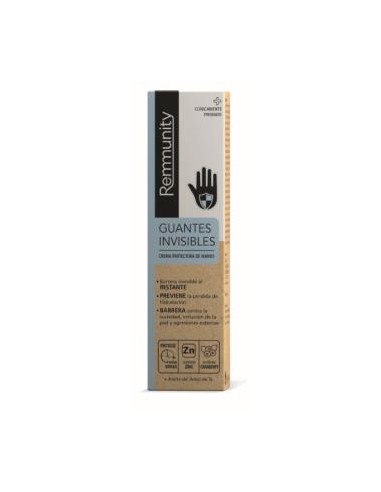 REMMUNITY guantes invisibles crema 100ml.** REMESCAR