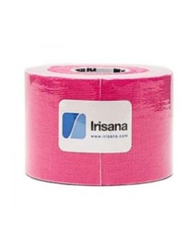 KINESIOLOGY TAPE con turmalina 5cmx5m fucsia IR05 IRISANA