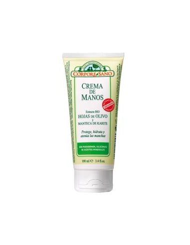 CREMA MANOS olivo y karite tubo 100ml. CORPORE SANO