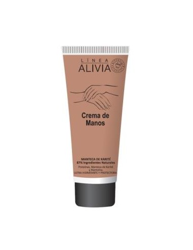 CREMA DE MANOS ultra hidratante 100ml. LINEA ALIVIA