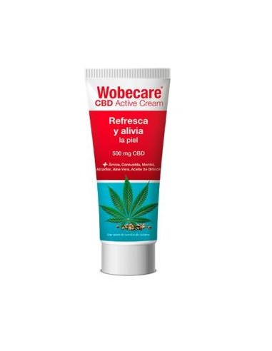 WOBECARE CBD ACTIVE crema 100ml. WOBENZYM