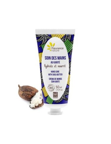 CREMA DE MANOS karite 50ml. FLEURANCE NATURE